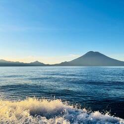 Peaceful boat ride at 6am to the next town