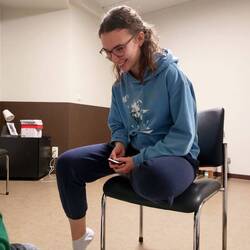 Vorbereitung für den Filmabend :)