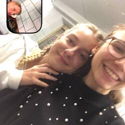 Dominik kocht und Fabia und ich gucken zu: perfekte Aufteilung