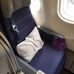 MH A330 Business Class seat.