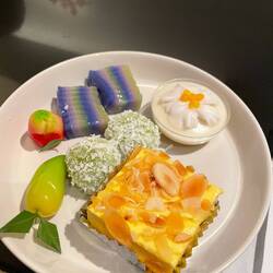 All interesting Asian sweets.