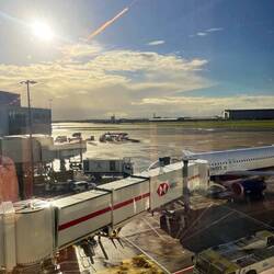 Sunshine in London too!