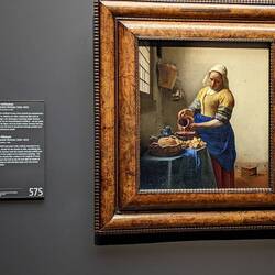 The Milkmaid by Johannes Vermeer (1657-1658)
