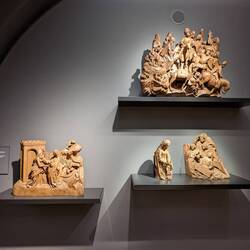 Some wooden sculptures