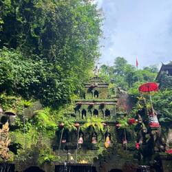 The hindu temple where the purification ceremony took place