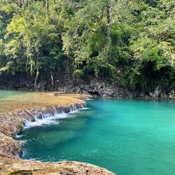 Beutiful place for a swim in the middle of the jungle!