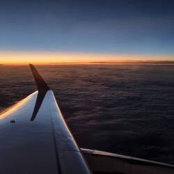 Auch mal ein schöner Sonnenaufgang...