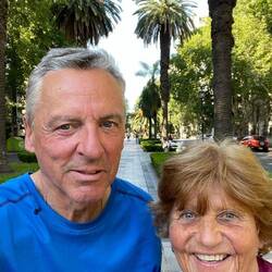 Ankunft in Rosario bei 35 Grad und brennender Sonne.