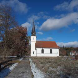 Kirche in Elend. Kleinste Holzkirche Deutschlands