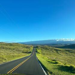 Auf der Saddle Road zum Mauna Kea