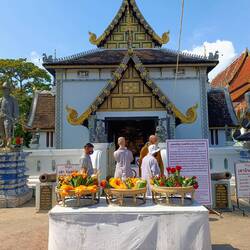 City Pillar Shrine beim Wat Chedi Luang