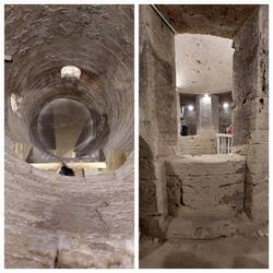 The main shaft; view down / at the bottom