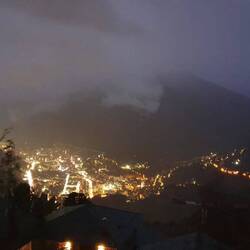 Blick auf die Hauptstadt, Andorra le Vella