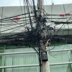 No wonder the wi fi is so bloody slow