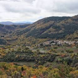 Blick auf Carapelle Calvisio