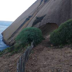 Der Weg zur Aussichtsplattform