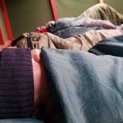 Leider nichts geschlafen