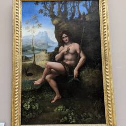 Saint John the Baptist by Da Vinci