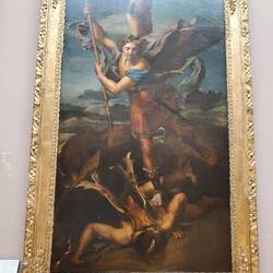 Saint Michael Vanquishing Satan, known as The Large Saint Michael by Raphael