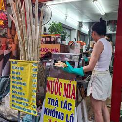 Zuckerrohrsaft sehr lecker