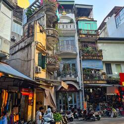 Hausgröße ziemlich schmal