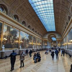 The Gallery of Great Battles. A General Bonaparte was even seen somewhere in the middle area.