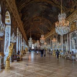 The Hall of Mirrors. Mirrors were very rare at the time, so this must have been mind blowing.