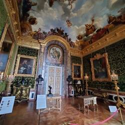 The Salon of Abundance. Used as a dining room for parties in the Hercules room.