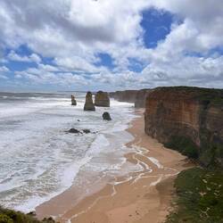 Die Twelve Apostels, eigentlich sind es aber nur noch 8 die tatsächlich stehen
