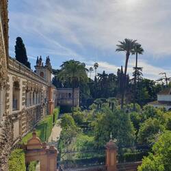 @ Alcazar, Blick auf die Gärten