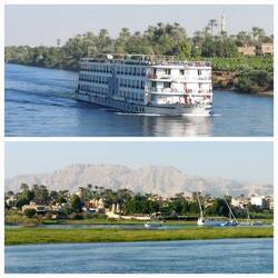 En route from Esna to Luxor