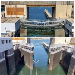 An 8m difference in height is easily managed