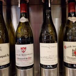 Some of the best vintages. Dave's fav was 2nd from the left. Emily's was 3rd. X-mas is near. 😉