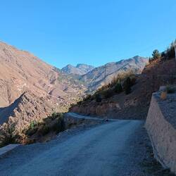 Aufstieg zum Riad Atlas Panorama