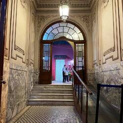 Treppenaufgang zum Museum