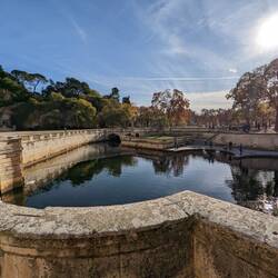 Roman resivoir and canals