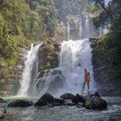 Wassermassen bestaunen