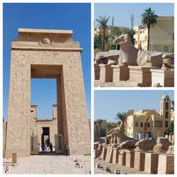 The Gateway of Euergetes II / The Avenue of Sphinxes
