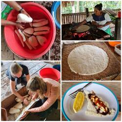 Wir backen uns ein Maniokbrot 😋