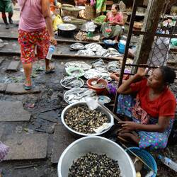Scenes from Daryingon market.
