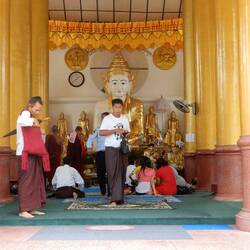 Shwedagon Pagoda.