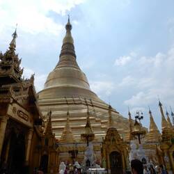 Shwedagon Pagoda.