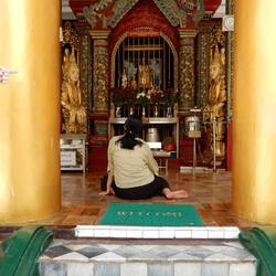 Shwedagon Pagoda.