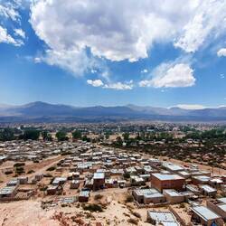 Humahuaca und die benachbarten Berge