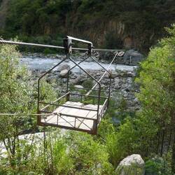 Zum Schluss über den Fluss - auf die peruanische Art😉🤩