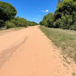 25 km Sandpiste bis zum Parkeingang