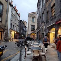 City center back streets