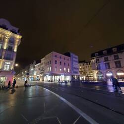 Looking back on other side of city center