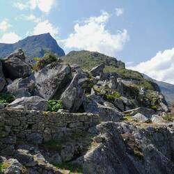 So hat der Berg ursprünglich wohl ausgesehen - später war hier das Steinlager für den Bau der Stadt