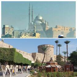 View from the road approach / Outside The Citadel